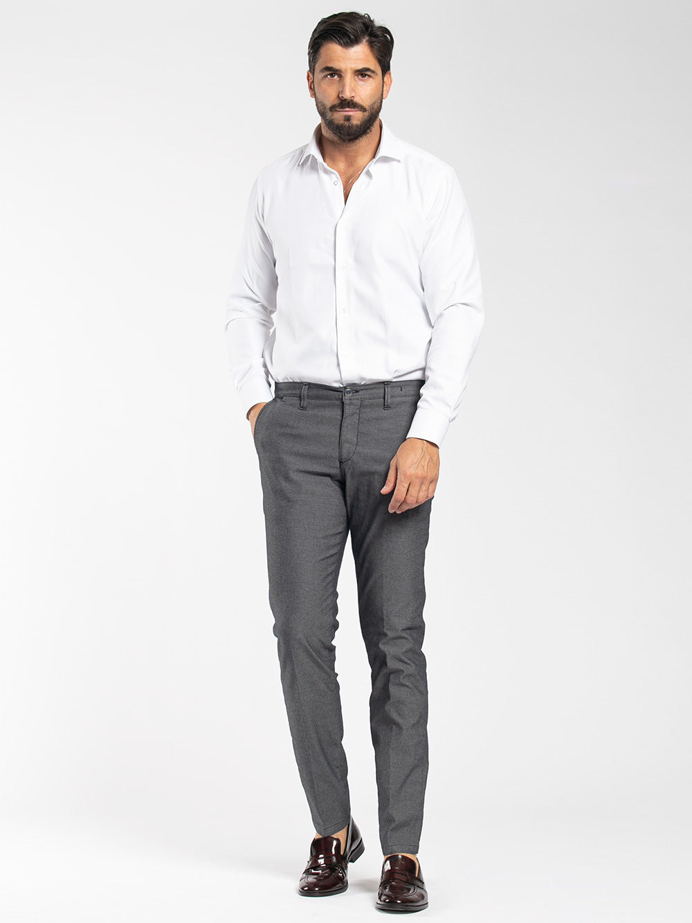 Pantalone classico armaturato