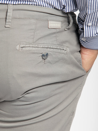 Pantalone in cotone piquet