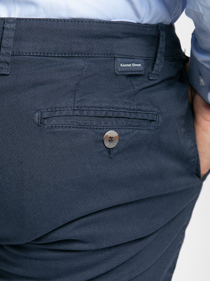Pantalone in cotone con micro armatura