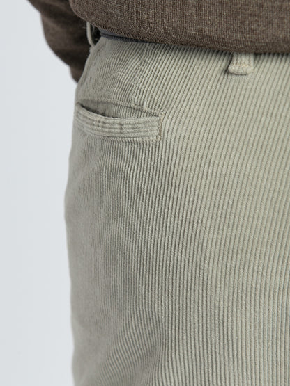 Pantalone chino in velluto