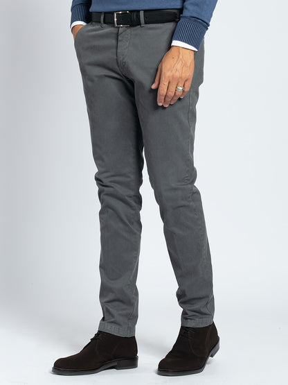 Pantalone in cotone piquet