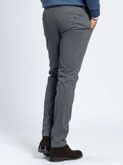 Pantalone in cotone piquet