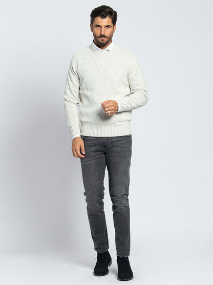 Jeans grigio elasticizzato