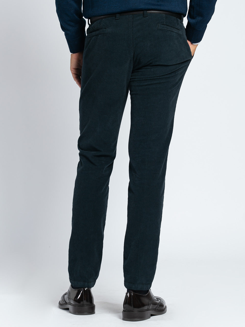 Pantalone chino in velluto