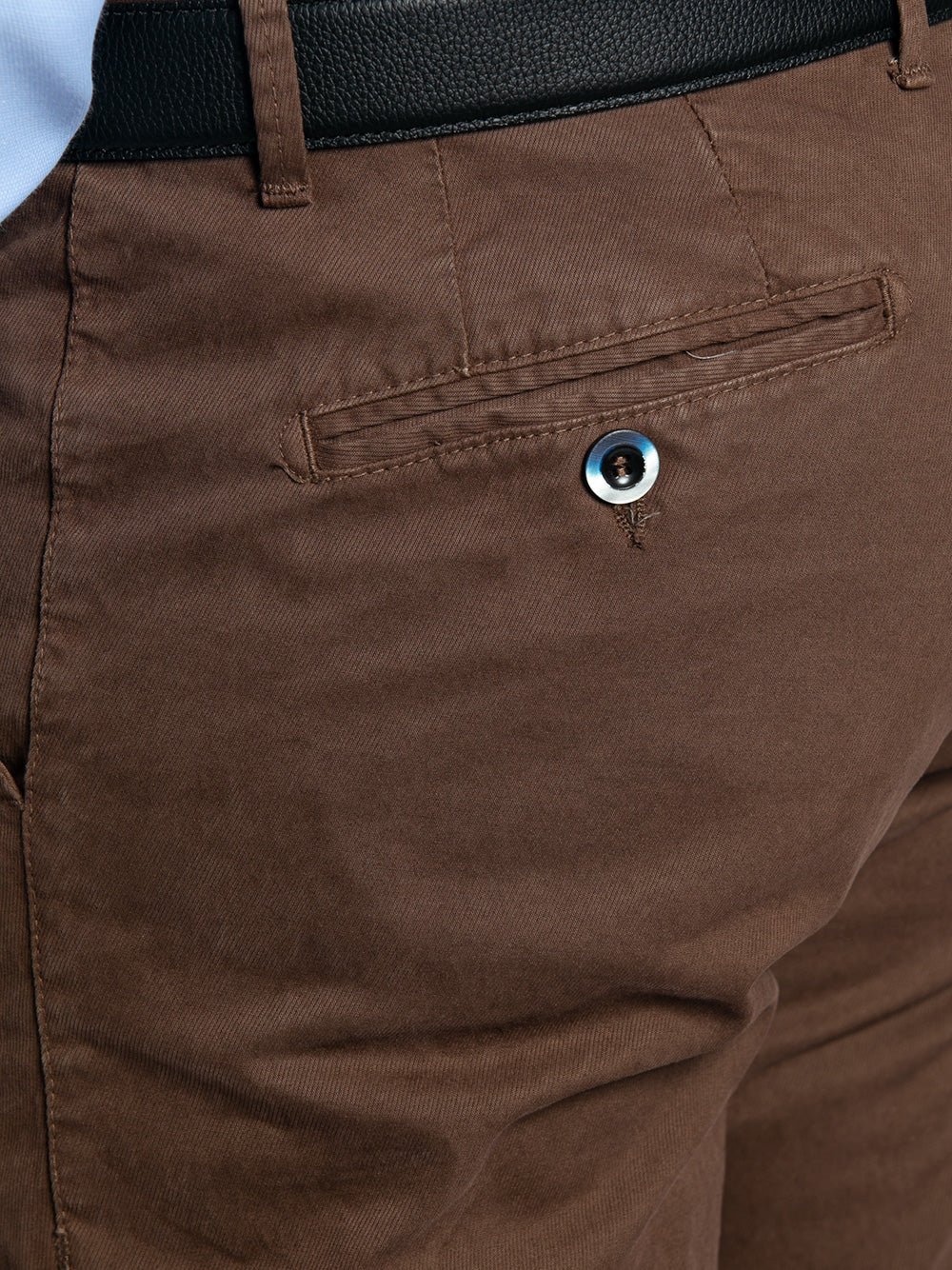 Pantalone in cotone piquet