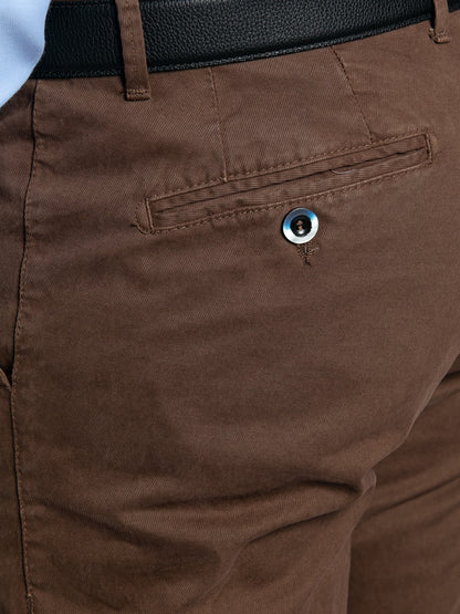 Pantalone in cotone piquet