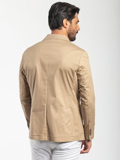 Giacca in cotone stretch