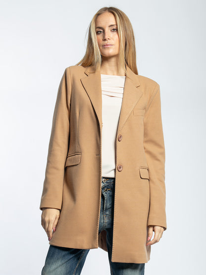 Cappotto monopetto regulare fit
