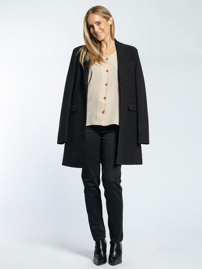 Cappotto monopetto regulare fit