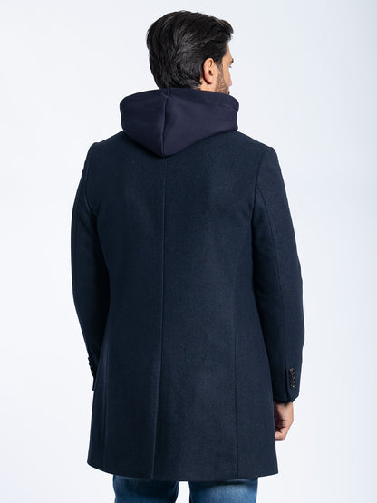 Cappotto monopetto lana