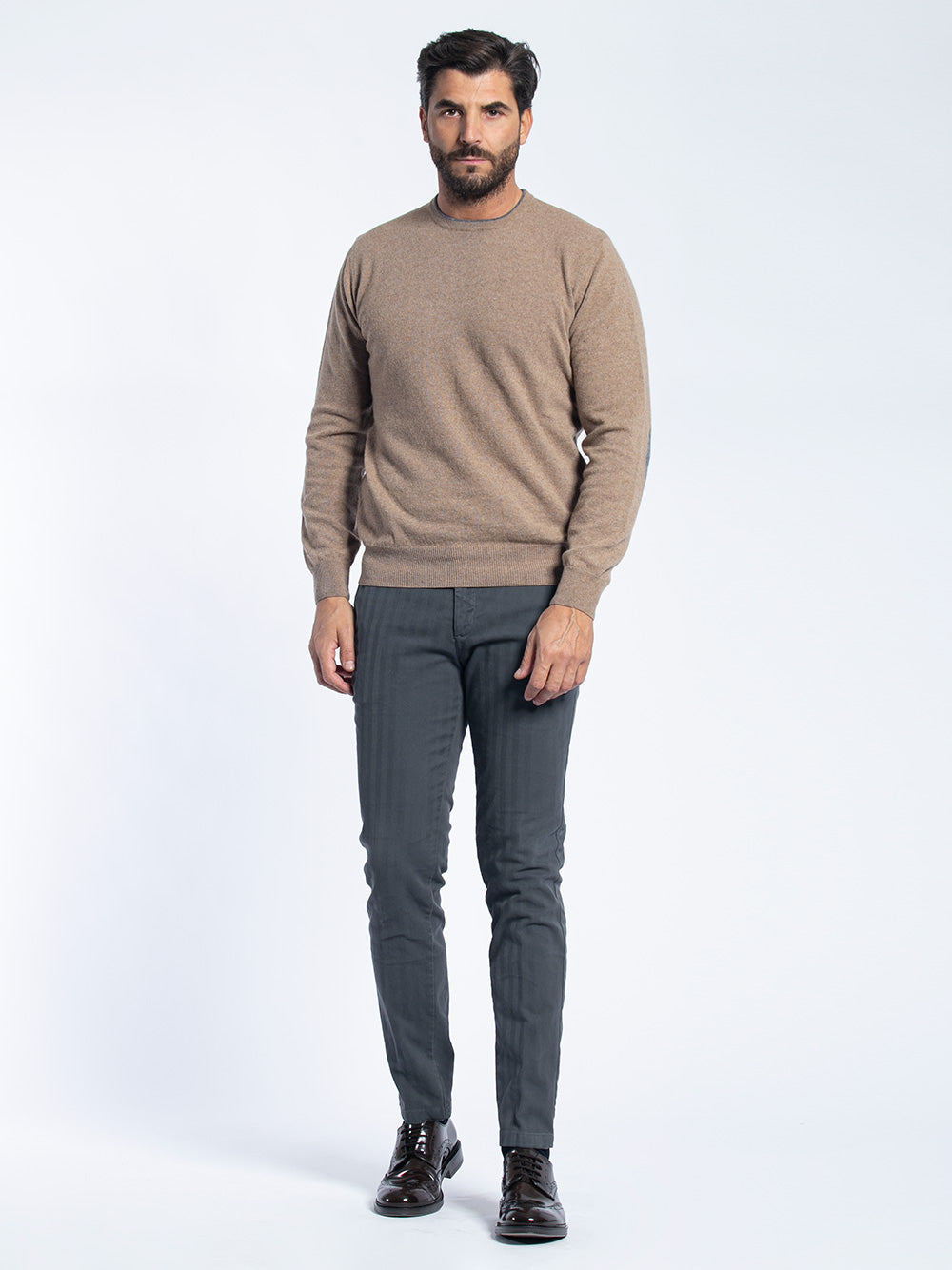 Pantalone chino in cotone aramaturato