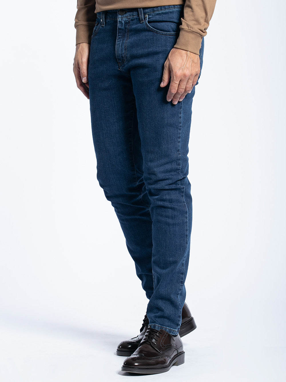 Jeans 5 tasche in cotone