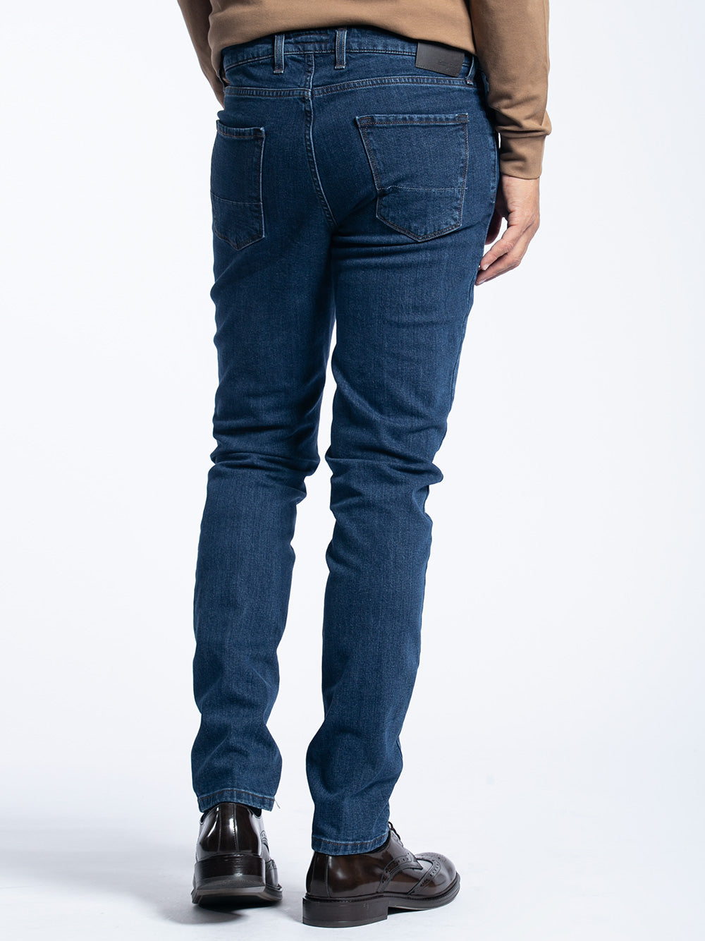 Jeans 5 tasche in cotone