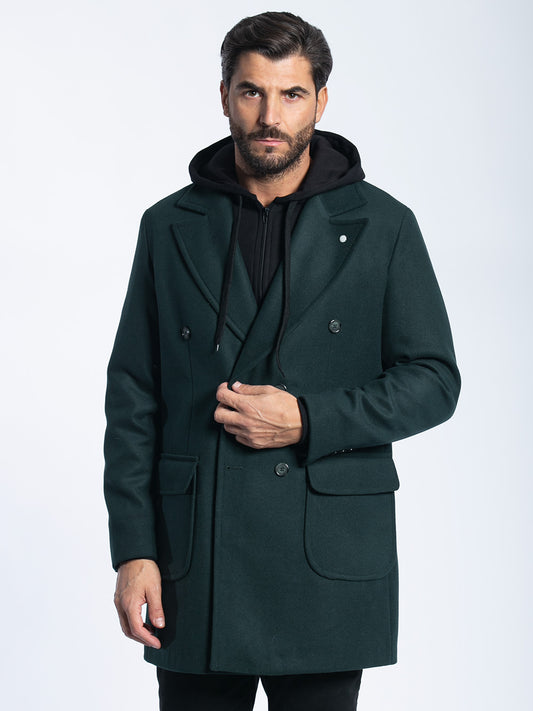 Cappotto Doppiopetto in lana