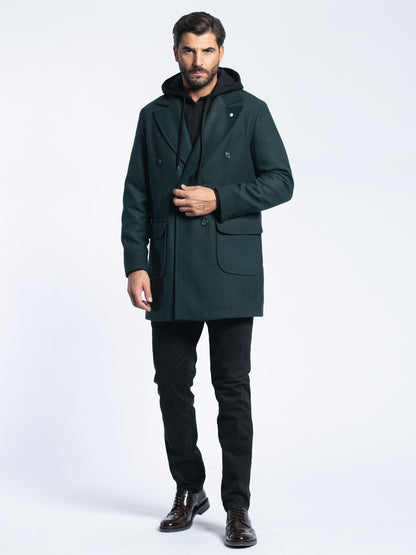 Cappotto Doppiopetto in lana