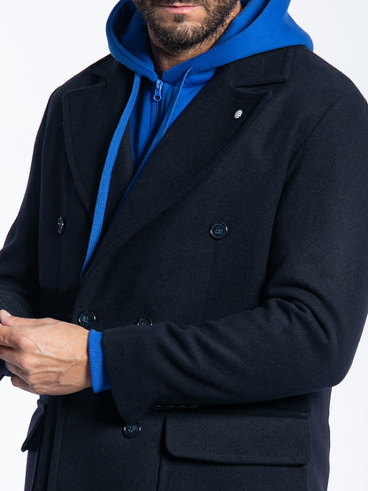 Cappotto Doppiopetto in lana