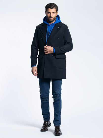 Cappotto Doppiopetto in lana