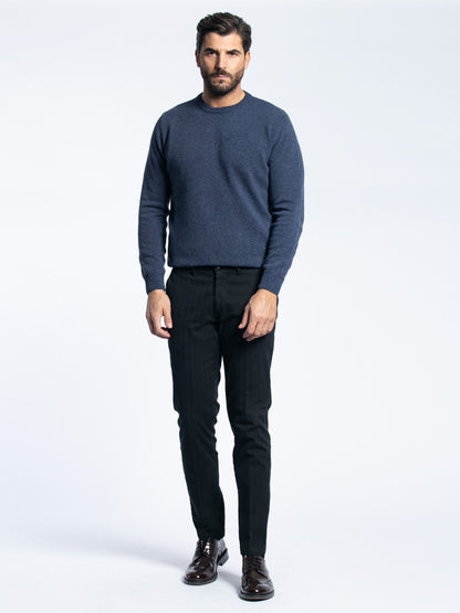 Pantalone chino in cotone aramaturato