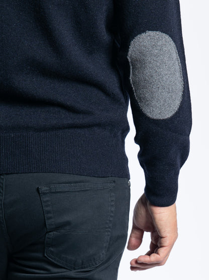 Maglione girocollo lana e cashmere