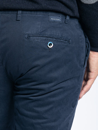 Pantalone in cotone piquet