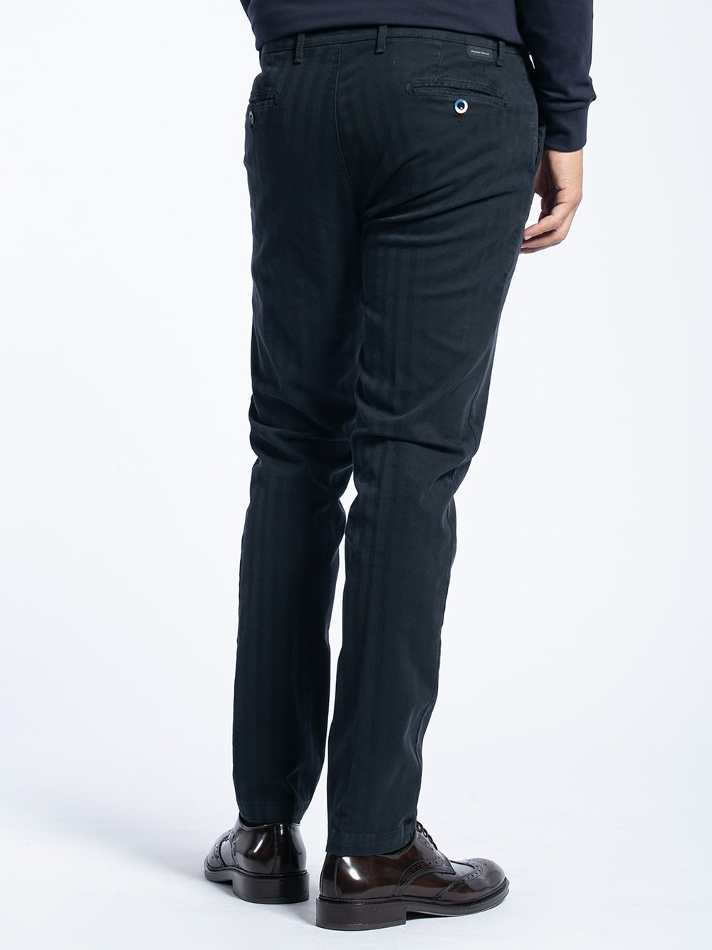 Pantalone chino in cotone aramaturato