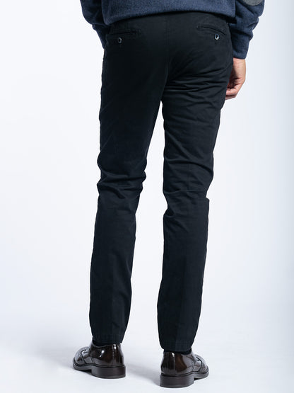 Pantalone in cotone piquet