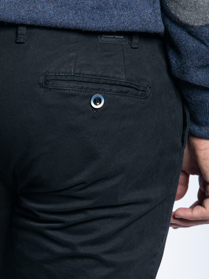 Pantalone in cotone piquet