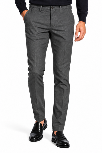 Pantalone in fustagno stampato