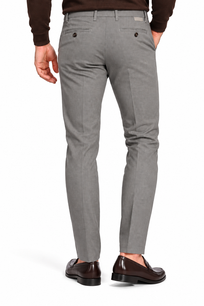 Pantalone in cotone stampato