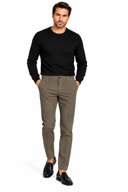 Pantalone stampa pied de poule