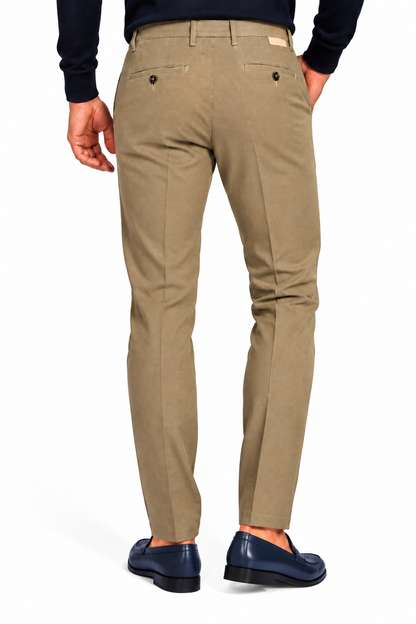 Pantalone in cotone stampato