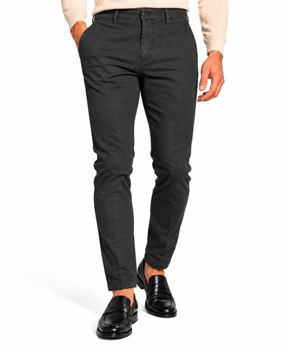 Pantalone in cotone piquet