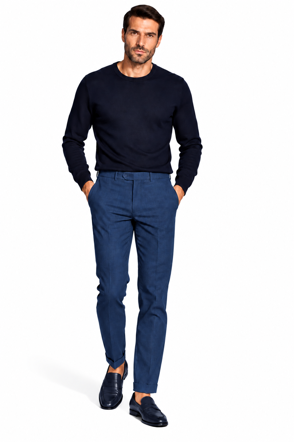 Pantalone fresco lana