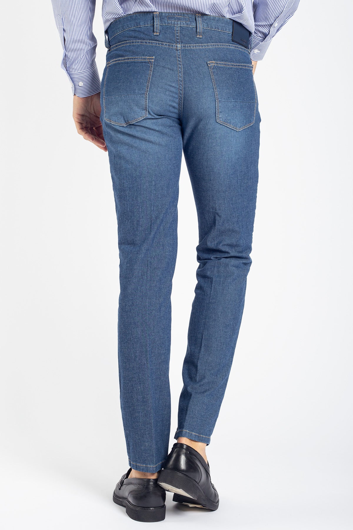 Jeans 5 pocket chambray