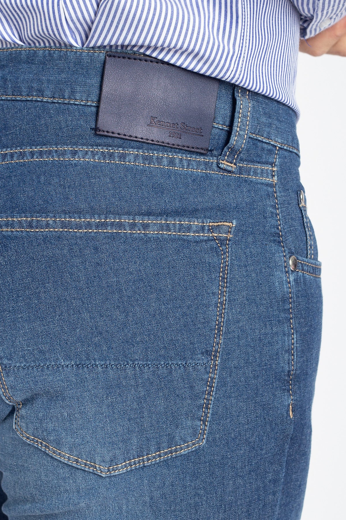 Jeans 5 pocket chambray